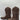 Moonshine Spirit LARDIN Brown Leather Snip Toe Pull On Western Boots Men’s 9D - Very Good - Ufashion