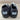 TOMS Cordones Black Canvas Round Toe Lace Up Flat Sneakers Women's Size 6 - Ufashion