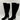 Lifestride GRACIE Black Synthetic Almond Toe Side Zip Knee High Boots, 5.5M (WC) - Ufashion