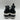 Dkny Brigette Bubble Wedge Logo Sneakers Black Size 9.5M/40.5 - Very Good - Ufashion