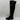 Sam Edelman Pam Womens Zipper Ribbed Knit Over-The-Knee Boots Black Size 6.5M - Very Good - Ufashion