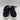 BALMAIN B Court Monogram Jacquard Sneakers Black/Navy Size 5 - Very Good - Ufashion