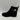 Tommy Hilfiger Rezin 2 Black Faux Leather Logo Side Zip Ankle Boots, Size 8M - Very Good - Ufashion