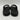 Fitflop iQUISHION Black Rubber Open Toe Pool Slide Sandals Mens Size 7 - Very Good - Ufashion