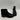 Women’s Lucky Brand Pedera Boot Black Size 8.5M/39.5 - Very Good - Ufashion