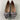 JC Gray Synthetic Leather Pointed Ruffle Toe Slip On Flat Loafers Women's Size 8 - Very Good - Ufashion