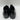 Saks Fifth Avenue Silas Leather Oxfords Black Size 7.5M - Very Good - Ufashion