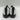 Men’s Michael Kors Leather Slip-On Sneakers White/Black Size 8M - Very Good - Ufashion