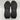 Kricely Black Mesh Round Toe Lace Up Low Top Trail Sneakers, Mens Size 47 - Ufashion