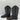 Men's Cody James Boys' Ranger Western Boot Broad Square Toe Black Size 6 - Very Good - Ufashion