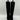 Aquatalia Black Suede/Fabric Round Toe Side Zip Block Heel Calf Boots, Size 5.5M - Very Good - Ufashion
