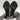 Stuart Weitzman PRALINE Grey Suede Almond Toe Pull On Over The Knee Boots, 9B - Very Good - Ufashion