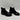 PRADA Black Brushed Leather Round Toe Pull On Chelsea Boots, Mens Size 39.5 - Very Good - Ufashion