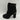 DKNY Logan Black Nylon Round Toe Front Zip Lug Sole Ankle Boots, Size 8.5M - Very Good - Ufashion