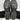 Aquatalia Black Suede/Fabric Round Toe Side Zip Block Heel Calf Boots, Size 5.5M - Very Good - Ufashion