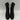 DKNY Logan Black Nylon Round Toe Front Zip Lug Sole Ankle Boots, Size 8.5M - Very Good - Ufashion