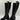 3.1 Phillip Lim ALEXA Black Leather Square Toe Side Zip Knee High Boots, Size 36 - Very Good - Ufashion