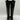 3.1 Phillip Lim ALEXA Black Leather Square Toe Side Zip Knee High Boots, Size 36 - Very Good - Ufashion