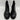 PRADA Black Brushed Leather Round Toe Pull On Chelsea Boots, Mens Size 39.5 - Very Good - Ufashion