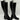 3.1 Phillip Lim ALEXA Black Leather Square Toe Side Zip Knee High Boots, Size 36 - Very Good - Ufashion