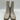 Women’s Marc Fisher Lysia Bootie Light Natural Leather Side Zip Size 8.5M - Ufashion
