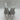 Paradox London Women's Kennedy Silver Canvas Heels Size 9 - Very Good - Ufashion