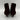 Impo ELLETTE Brown Multi Synthetic Point Toe Side Zip Ankle Boots, Size 9M - Very Good - Ufashion