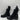 Women’s Steven by Steve Madden Darlaa Bootie Black Size 8.5M - Very Good - Ufashion
