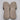 SPLENDID Paige Woven Design Smooth Faux Leather Flats Beige Size 6.5M - Very Good - Ufashion