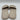 SPLENDID Paige Woven Design Smooth Faux Leather Flats Beige Size 6.5M - Very Good - Ufashion