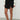 NWT ALLSAINTS Women’s Mea Split Hem Mini Skirt In Black Size 8 - Ufashion