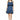 NWT HALSTON Sleeveless V-Neck Pleated Dress w/Lace Teal Size 10 - Ufashion