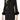 NWT CeCe Long Sleeve Moss Crepe Dress w/ Feather Cuff Black Size 2 - Ufashion