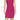 NWT Nicole Miller Women’s Halter Tidal Pleat Dress Pinkberry Size M - Ufashion