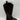 Crown Vintage FYAN Brown Faux Leather Round Toe Side Zip Western Boots, Size 9W - Very Good - Ufashion