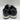 Zanzara Men's Leather Lace Up Sneakers Whitley Black Size 8.5 - Very Good - Ufashion