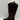 Crown Vintage FYAN Brown Faux Leather Round Toe Side Zip Western Boots, Size 9W - Very Good - Ufashion