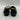 Naturalizer BARLOW Black Faux Leather Pointed Toe D’Orsay Slip On Flats, Size 7M - Very Good - Ufashion