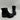 Sperry SYREN Black Suede/Rubber Round Toe Lace/Zip Up Ascend Duck Boots, Size 6M - Very Good - Ufashion