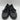 Men’s Saks Fifth Avenue Leather Sneakers Black Size 9 - Very Good - Ufashion