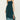 NWD Bila77 Women’s Aliyah Border Print Midi Dress Teal Size M - Ufashion
