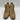 Women’s Lucky Brand Melendi Wedge Bootie Taupe 7.5M/38 - Very Good - Ufashion