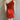 NWT Susana Monaco Asymmetrical Ruffled Dress Red Size L - Ufashion