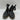 Women’s Bernardo Lacey Rain Boots Black Size 7 - Very Good - Ufashion