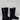Girls Nine West Naydine Snuff Boots Black Boots Size 6 - Very Good - Ufashion