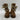 UGG Tillee Tan Suede Round Toe Side Zip Ankle Boots Kids Size 5 - Very Good - Ufashion