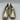 Women's Kate Spade New York Sarah Metallic Leather Loafers Gold Size 6B/36.5 - Very Good - Ufashion
