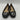 Women’s Michael Kors Fulton Flats Black Size 6M - Very Good - Ufashion