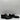 Men’s Magnanni Leather Moc Toe Bluchers Loafers Black Size 41 - Very Good - Ufashion