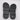 Vince Leather Flip Flop Sandal Black Size 7.5M/37.5 - Very Good - Ufashion